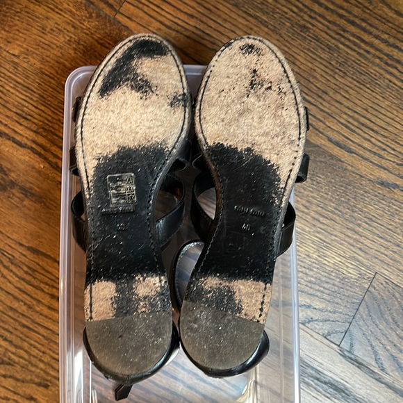 Miu Miu Studded Gladiator Sandals Sz 40 - Picture 9 of 10